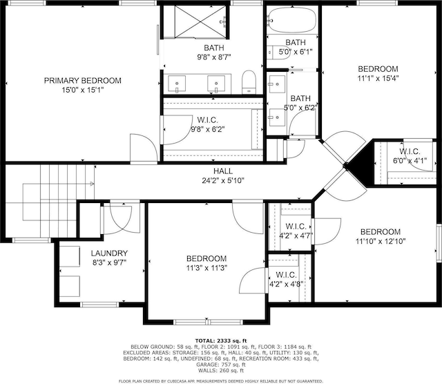 2821 W Lake Trail Ct, Dunlap, IL 61525 - view of floor plan / room layout