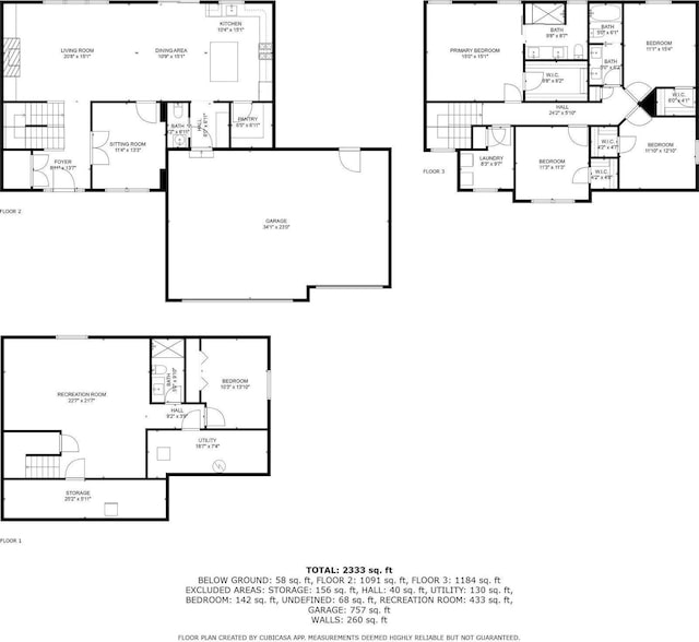 2821 W Lake Trail Ct, Dunlap, IL 61525 - view of room layout
