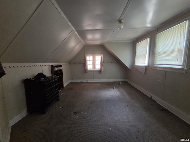 1808 W Fredonia Ave, Peoria, IL 61606 - additional living space with carpet flooring and lofted ceiling