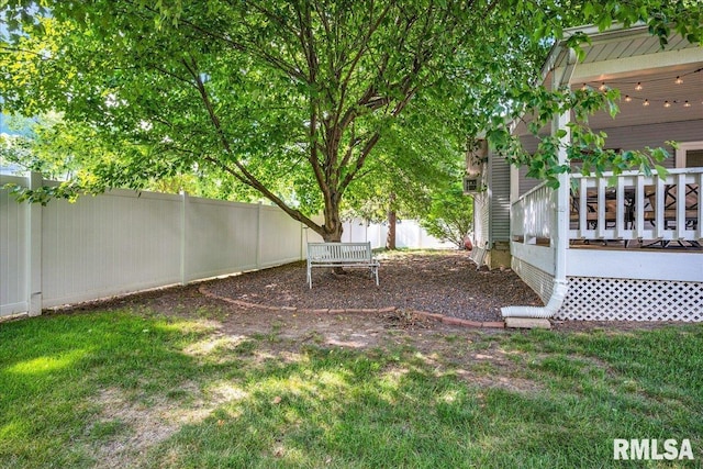 213 S Hanover St, Metamora, IL 61548 - view of fenced backyard