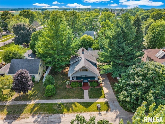 213 S Hanover St, Metamora, IL 61548 - aerial view of property and surrounding area