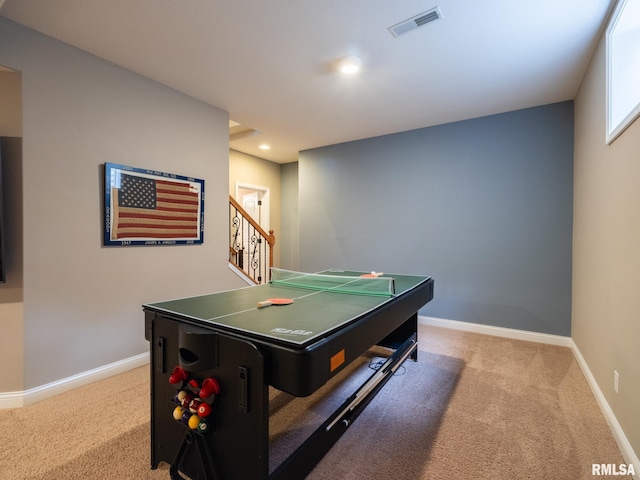 11014 N Saddlehorn Way, Dunlap, IL 61525 - recreation room featuring carpet floors and recessed lighting