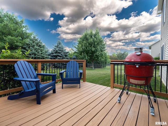 11014 N Saddlehorn Way, Dunlap, IL 61525 - view of wooden terrace