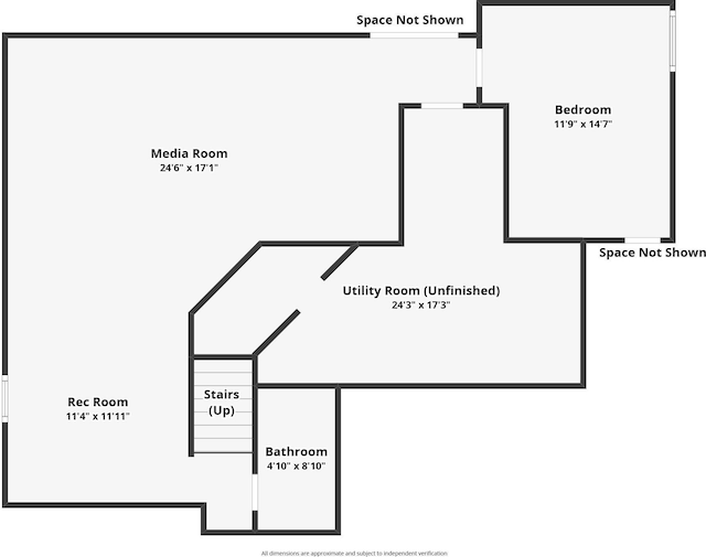 11014 N Saddlehorn Way, Dunlap, IL 61525 - view of room layout