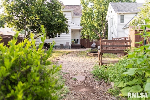 306 W Fremont St, Elmwood, IL 61529 - view of yard