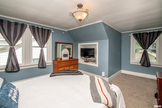 1926 W Callender Ave, West Peoria, IL 61604 - carpeted bedroom with ornamental molding and baseboards