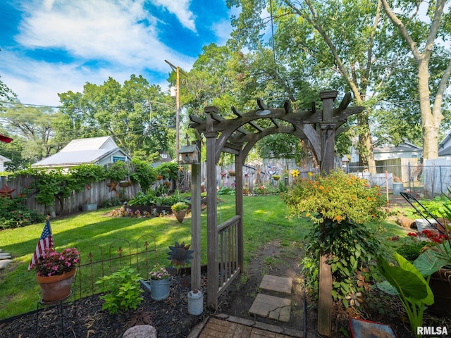 1108 Summer St, Pekin, IL 61554 - view of fenced backyard