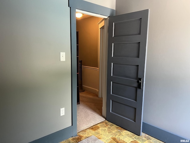 236 W Grant St, Macomb, IL 61455 - hall with baseboards
