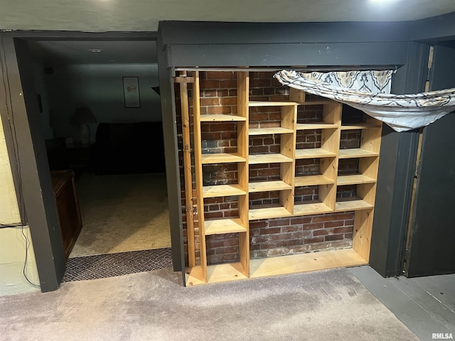 236 W Grant St, Macomb, IL 61455 - wine cellar featuring concrete floors