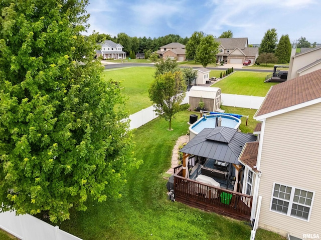 824 Debates St, Washington, IL 61571 - aerial view of residential area