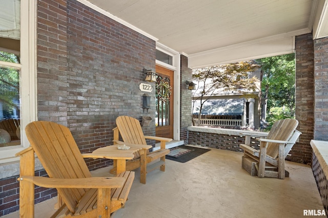 1227 W Barker Ave, Peoria, IL 61606 - view of covered porch