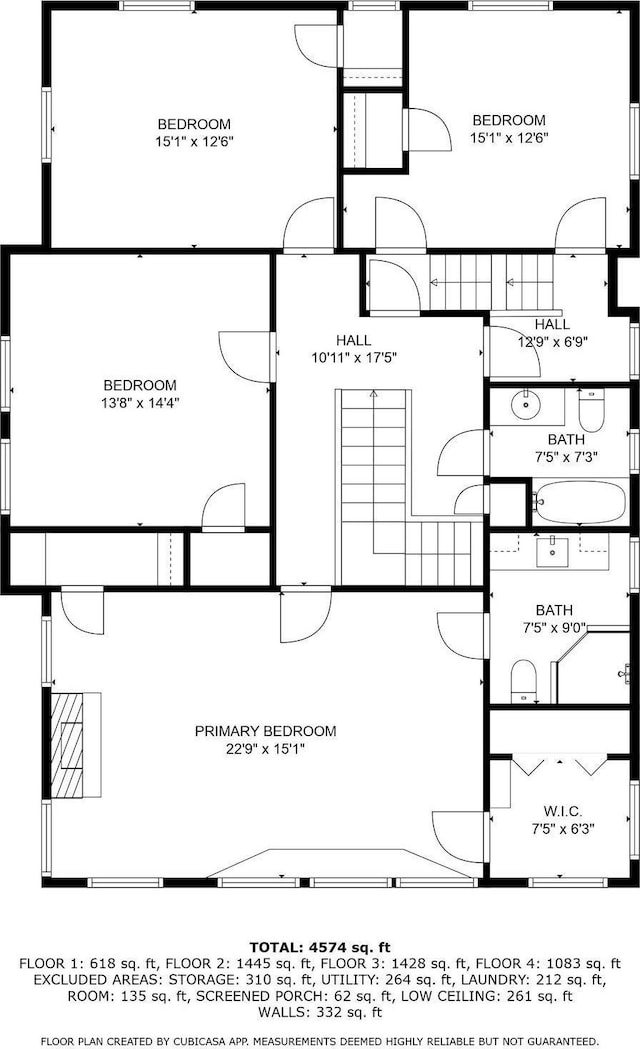 1227 W Barker Ave, Peoria, IL 61606 - view of property floor plan