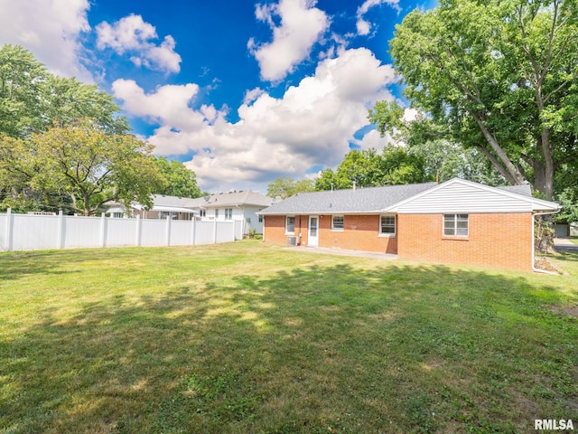 1505 N 9th St, Pekin, IL 61554 - rear view of property with brick siding