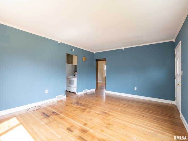 3 Starcevich Ct, Pekin, IL 61554 - empty room featuring crown molding and wood finished floors