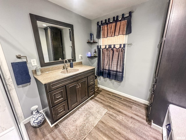 8373 State Route 93rd Rd, Toulon, IL 61483 - bathroom with wood finished floors and vanity