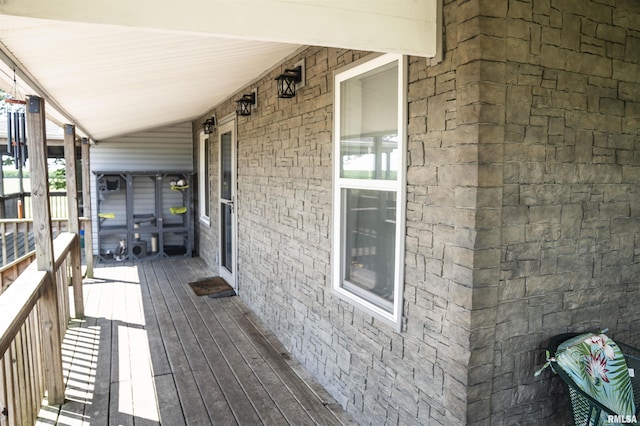 8373 State Route 93rd Rd, Toulon, IL 61483 - view of wooden porch