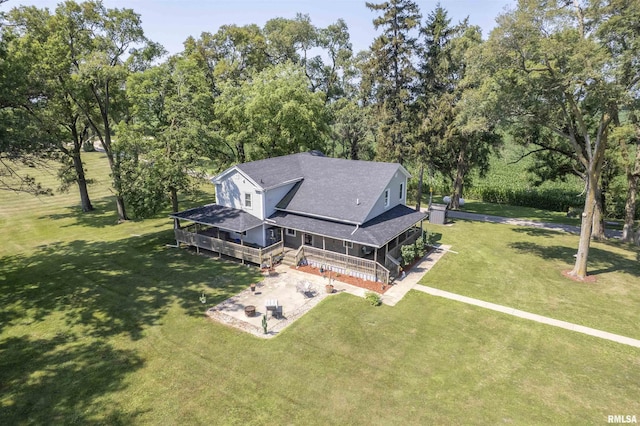 8373 State Route 93rd Rd, Toulon, IL 61483 - view from above of property