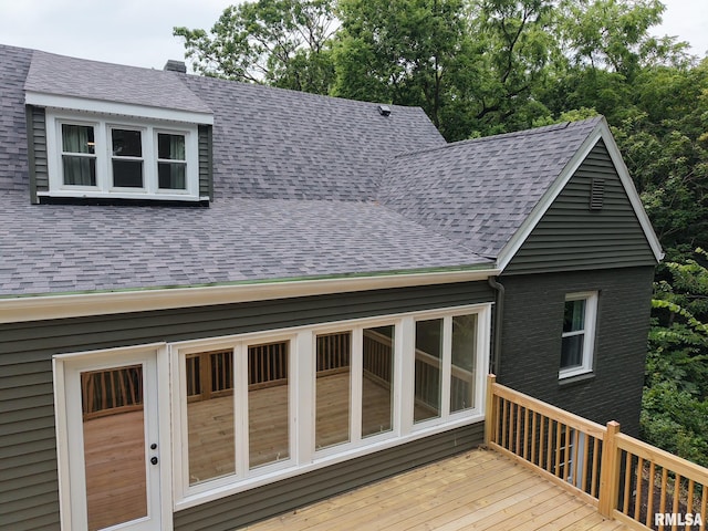 2129 Fondulac Dr, East Peoria, IL 61611 - view of deck