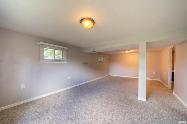 6822 N Kimberly Dr, Peoria, IL 61614 - below grade area with carpet