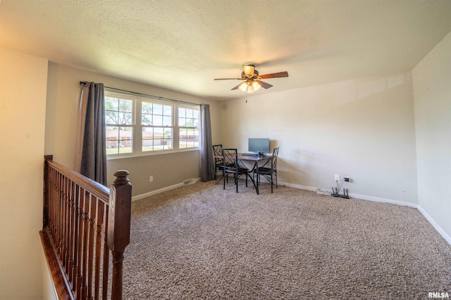 6822 N Kimberly Dr, Peoria, IL 61614 - office with carpet floors and a ceiling fan