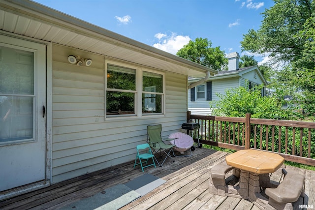 6822 N Kimberly Dr, Peoria, IL 61614 - view of deck