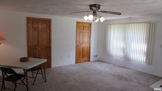 728 Hanna Dr, Pekin, IL 61554 - carpeted spare room with ceiling fan
