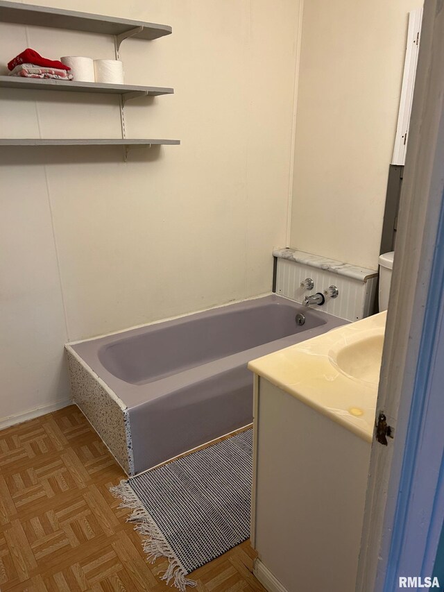 728 Hanna Dr, Pekin, IL 61554 - full bath with a bath and vanity