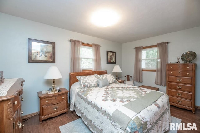 1701 Woodland Knolls Rd, Metamora, IL 61548 - bedroom with wood finished floors