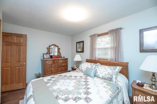 1701 Woodland Knolls Rd, Metamora, IL 61548 - bedroom featuring wood finished floors