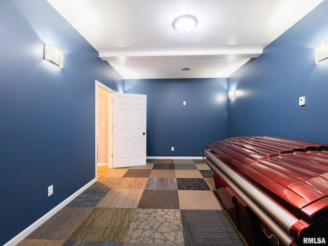 797 State Route 29th Hwy, Sparland, IL 61565 - bedroom featuring beamed ceiling and carpet flooring