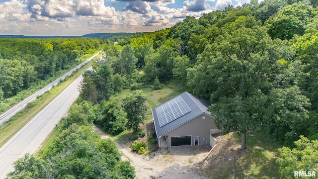 797 State Route 29th Hwy, Sparland, IL 61565 - aerial overview of property's location featuring a heavily wooded area