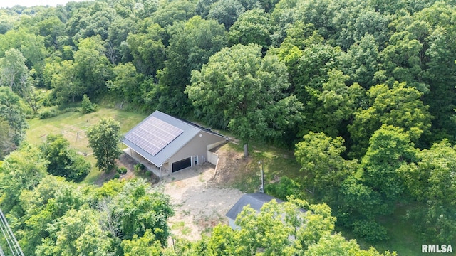 797 State Route 29th Hwy, Sparland, IL 61565 - aerial view of property and surrounding area featuring a forest