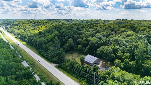 797 State Route 29th Hwy, Sparland, IL 61565 - aerial view of a heavily wooded area