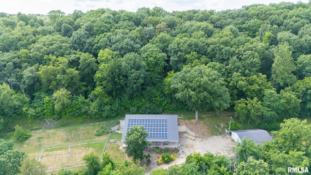 797 State Route 29th Hwy, Sparland, IL 61565 - aerial overview of property's location featuring a heavily wooded area