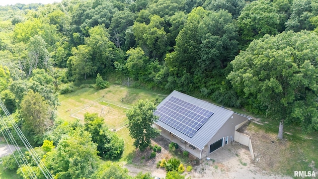 797 State Route 29th Hwy, Sparland, IL 61565 - view from above of property featuring a heavily wooded area