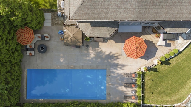 2815 W Windpointe Dr, Peoria, IL 61614 - aerial view
