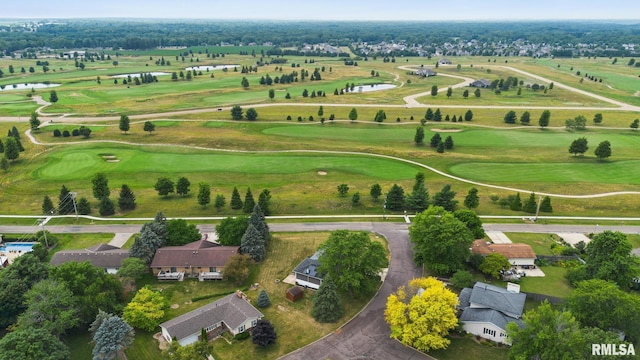 524 Crestview Dr, Metamora, IL 61548 - aerial view of property's location featuring a golf club, nearby suburban area, and a large body of water