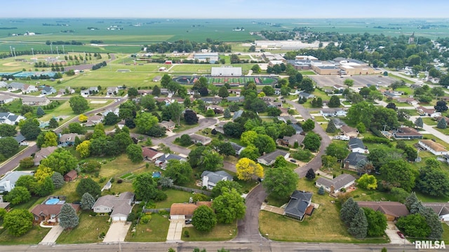 524 Crestview Dr, Metamora, IL 61548 - aerial view of residential area