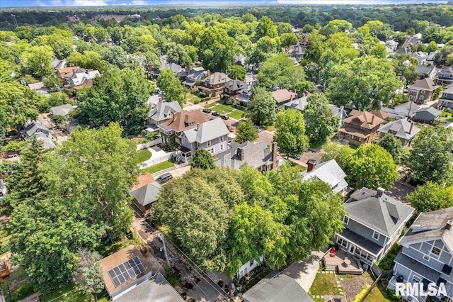 1027 N Maplewood Ave, Peoria, IL 61606 - aerial view of residential area