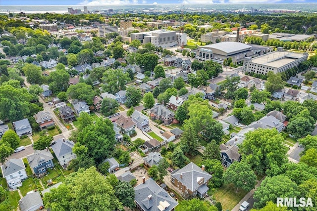 1027 N Maplewood Ave, Peoria, IL 61606 - aerial view of residential area