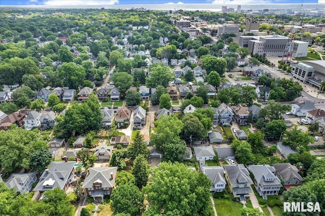 1027 N Maplewood Ave, Peoria, IL 61606 - aerial view of residential area