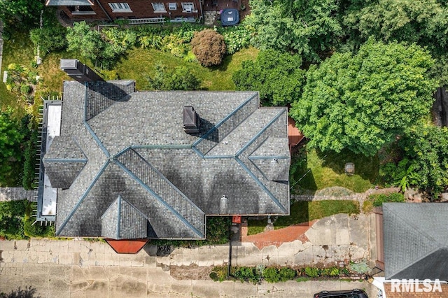 1027 N Maplewood Ave, Peoria, IL 61606 - view from above of property