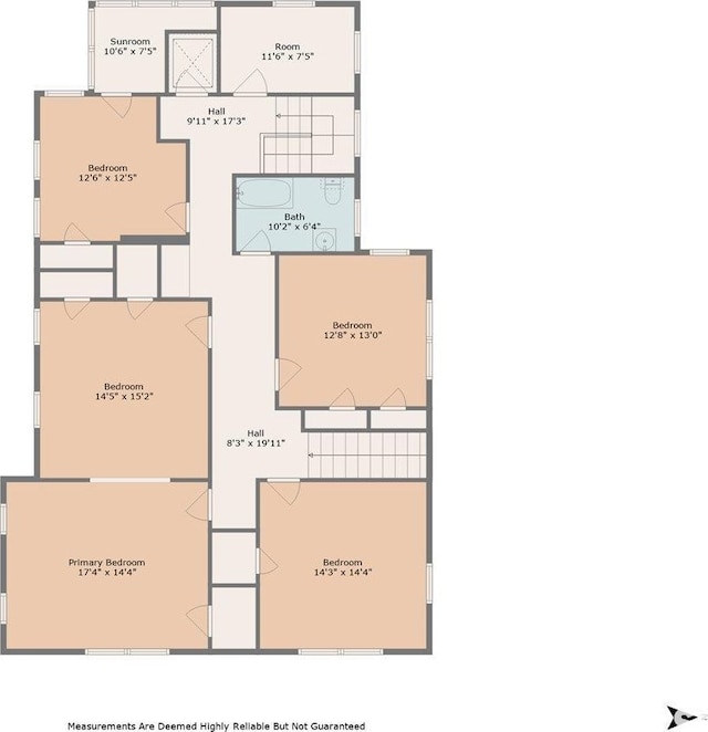 1027 N Maplewood Ave, Peoria, IL 61606 - view of floor plan / room layout
