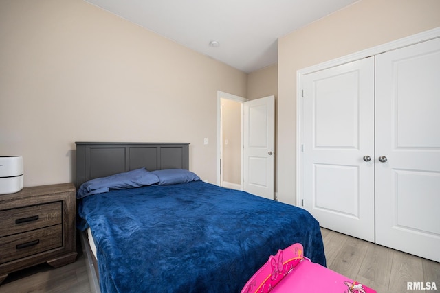 109 E Lee St, Tremont, IL 61568 - bedroom featuring wood finished floors and a closet