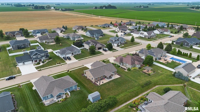 109 E Lee St, Tremont, IL 61568 - aerial view of property's location with nearby suburban area and rural landscape