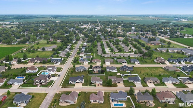 109 E Lee St, Tremont, IL 61568 - aerial overview of property's location featuring nearby suburban area