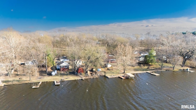 6334 Macs Rd, Manito, IL 61546 - aerial view of property and surrounding area featuring a large body of water