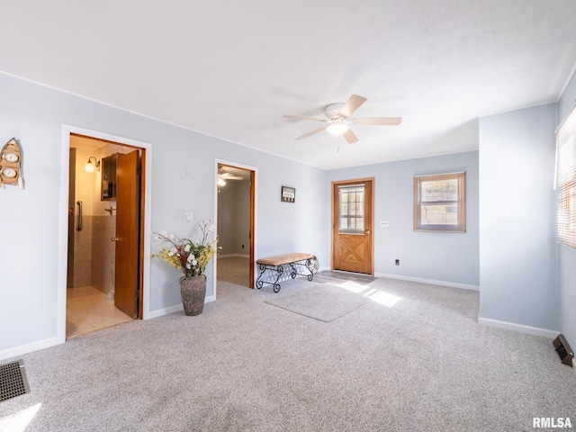 6334 Macs Rd, Manito, IL 61546 - spare room with a ceiling fan and carpet