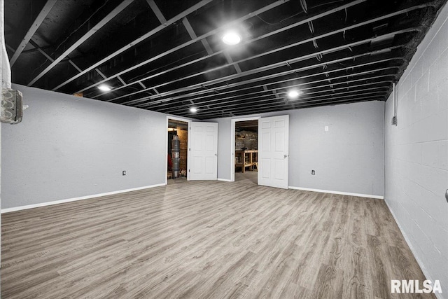 14100 Glasford-Canton Rd, Glasford, IL 61533 - finished below grade area with wood finished floors