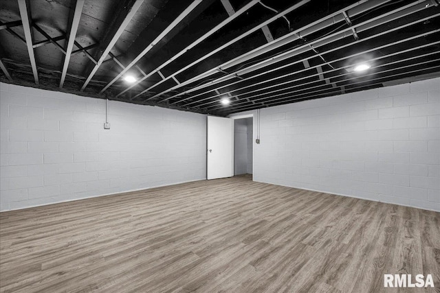 14100 Glasford-Canton Rd, Glasford, IL 61533 - finished basement featuring wood finished floors